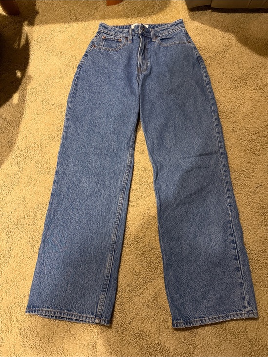 Abercrombie & Fitch Denim - Abercrombie & Fitch Curve Love Jeans - The Loose High Rise - 24 Short